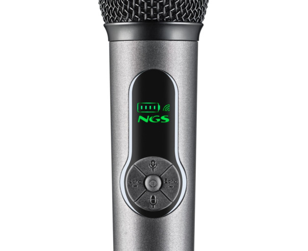 NGS - Microfone sem Fio x2 SINGERSTARDUO – Microfones – stockin.pt