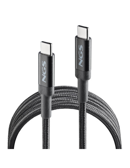 NGS - Cabo de Carregamento Rápido USB-C para USB-C 2m KNOT100W-2 – Cabos USB – stockin.pt