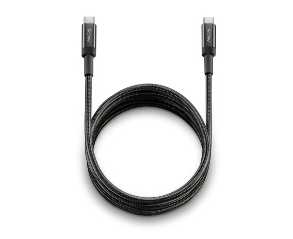 NGS - Cabo de Carregamento Rápido USB-C para USB-C 2m KNOT100W-2 – Cabos USB – stockin.pt