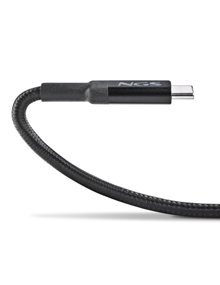 NGS - Cabo de Carregamento Rápido USB-C para USB-C 2m KNOT100W-2 – Cabos USB – stockin.pt