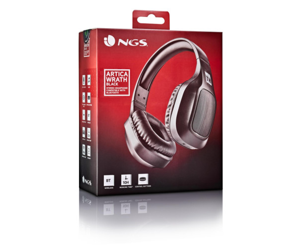 NGS - Auscultadores com Microfone ARTICAWRATHBLACK – Auscultadores – stockin.pt