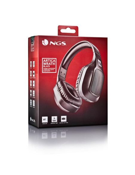 NGS - Auscultadores com Microfone ARTICAWRATHBLACK – Auscultadores – stockin.pt