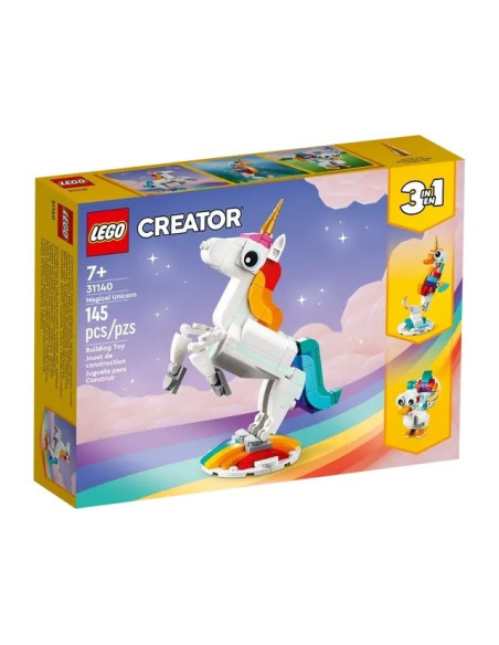 LEGO 31140 Creator 3in1 Unicornio Magico – Creator 3in1 – stockin.pt