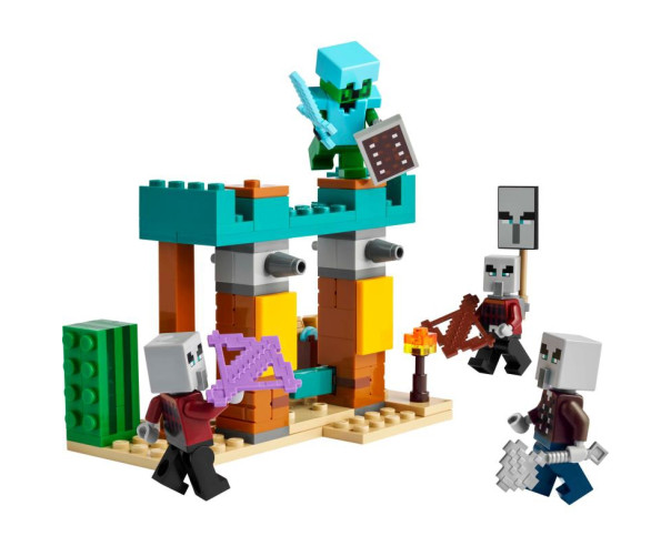 LEGO A Patrulha do Deserto Illager 21267 – Minecraft – stockin.pt