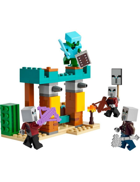 LEGO A Patrulha do Deserto Illager 21267 – Minecraft – stockin.pt