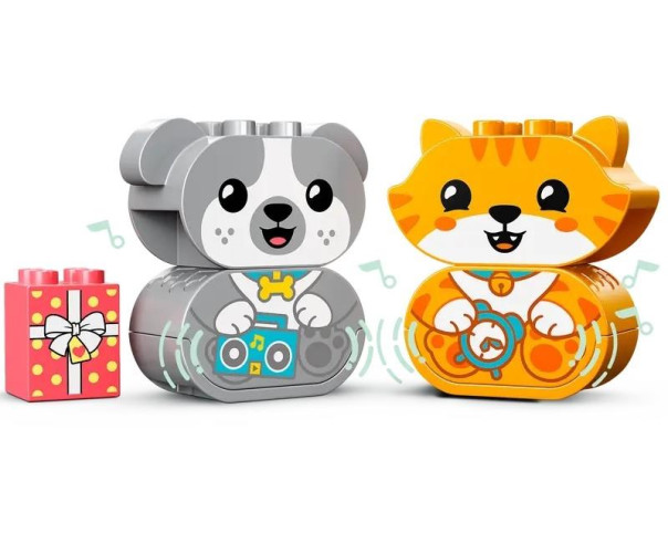 LEGO 10977 DUPLO O Meu Primeiro Cãozinho e Gatinho com Sons – DUPLO – stockin.pt