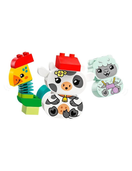 LEGO 10412 Trem de Animais – DUPLO – stockin.pt