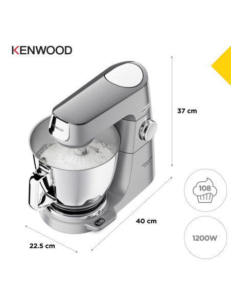 KENWOOD - Robot de Cozinha Chef Baker XL KVL85.124SI – Robots e Processadores – stockin.pt