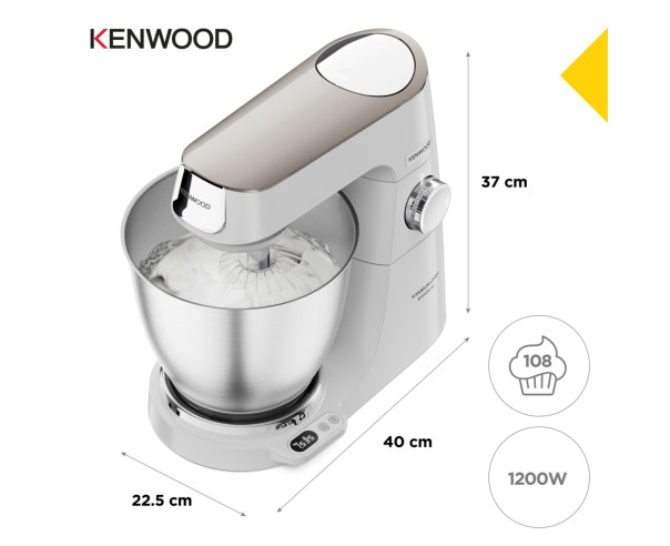 KENWOOD - Robot de Cozinha Chef Baker XL KVL65.001WH – Robots e Processadores – stockin.pt