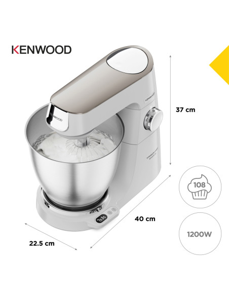 KENWOOD - Robot de Cozinha Chef Baker XL KVL65.001WH – Robots e Processadores – stockin.pt