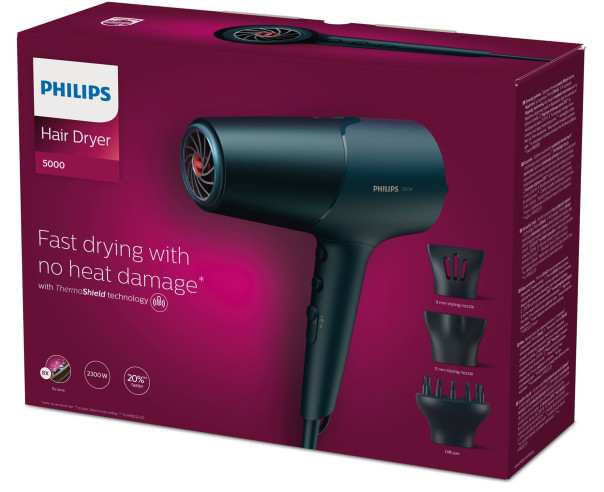 PHILIPS - Secador Cabelo BHD51220 – Secar – stockin.pt