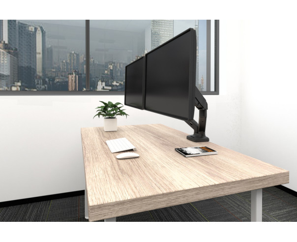 EQUIP - Suporte 2x Monitor 1732 Interact. 650121 – Suportes Monitor – stockin.pt