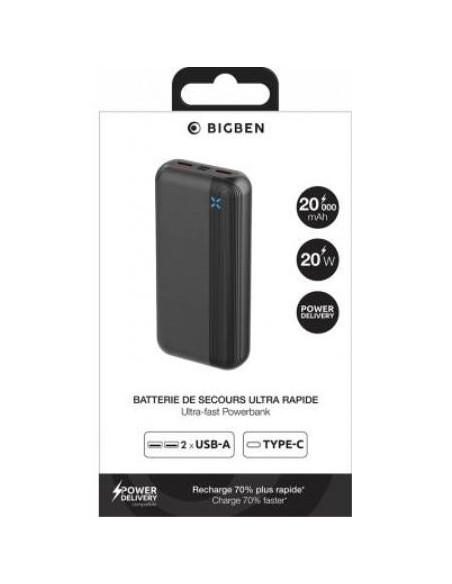 BIG BEN - Power Bank 20.000mAh F148438 – PowerBank – stockin.pt