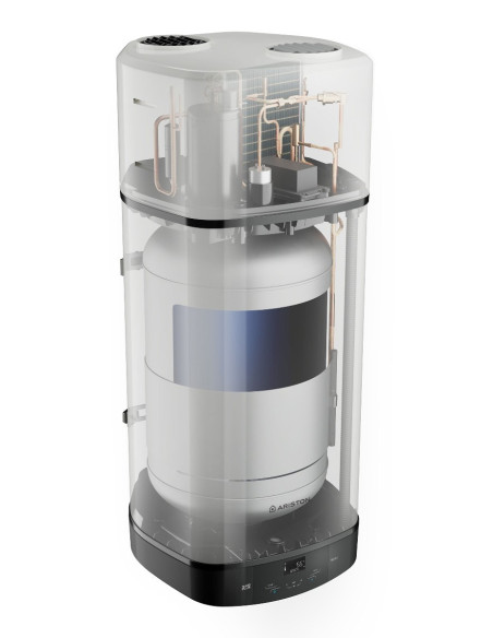 ARISTON - Bomba Calor NUOS PLUS S2 WI-FI 80 WH PT 4057035 – Bomba de Calor – stockin.pt