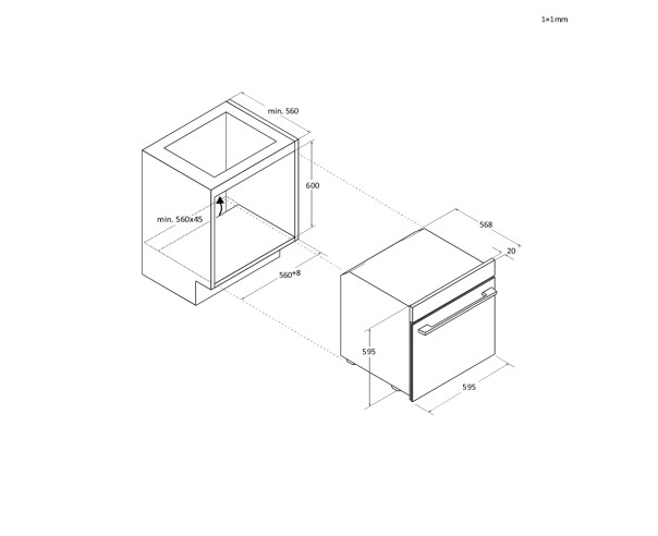 CANDY - Forno Encastre CA6NP3T3HTX – Fornos – stockin.pt