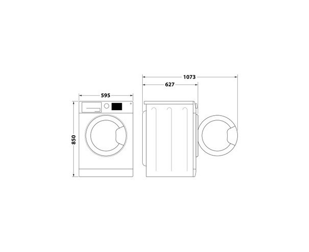WHIRLPOOL - Máq. Lavar Roupa FFB 8489 SBV SPT – Lavar Roupa – stockin.pt