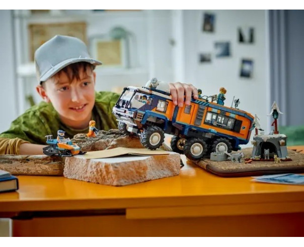 LEGO Camião e Laboratório de Exploração Científica do Ártico 60471 – City – stockin.pt