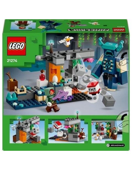 LEGO O Encontro com o Guarda 21274 – Minecraft – stockin.pt