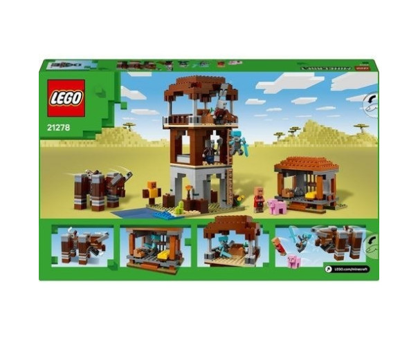 LEGO O Posto Avançado do Saqueador e Devastador 21278 – Minecraft – stockin.pt