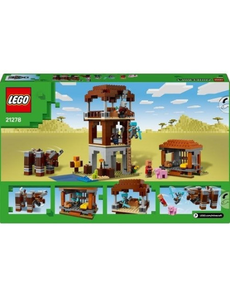LEGO O Posto Avançado do Saqueador e Devastador 21278 – Minecraft – stockin.pt