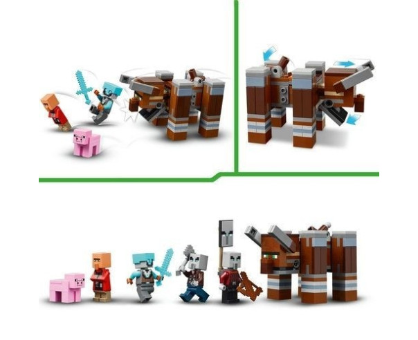 LEGO O Posto Avançado do Saqueador e Devastador 21278 – Minecraft – stockin.pt