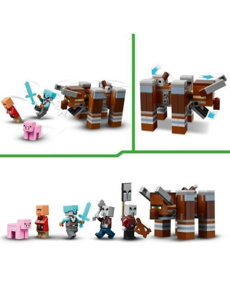 LEGO O Posto Avançado do Saqueador e Devastador 21278 – Minecraft – stockin.pt