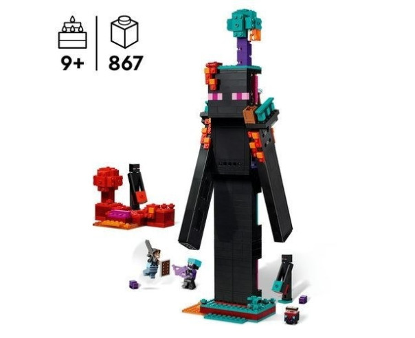 LEGO A Torre do Enderman 21279 – Minecraft – stockin.pt