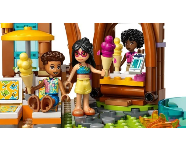 LEGO Resort de praia de férias em família 42673 – Friends – stockin.pt