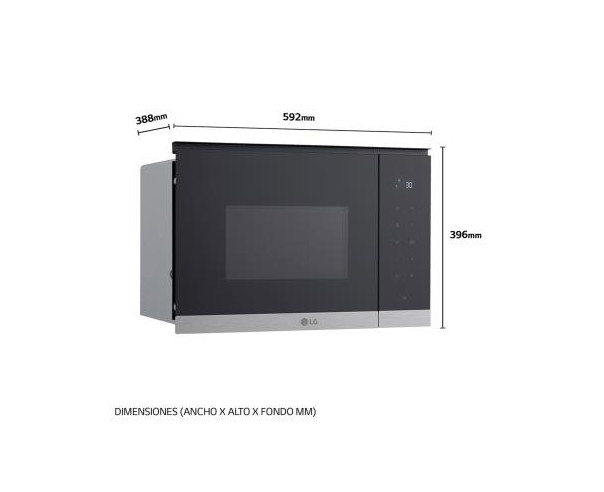 LG - Microondas Encastre MG7Z2593D – Micro-ondas – stockin.pt