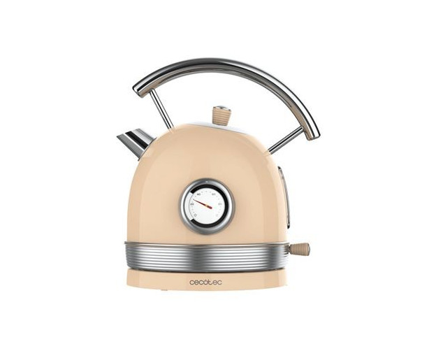 CECOTEC - Chaleira Elétrica Thermosense 420 Vintage Light Bege 1485 – Jarros Elétricos – stockin.pt