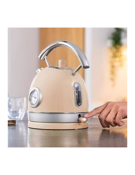 CECOTEC - Chaleira Elétrica Thermosense 420 Vintage Light Bege 1485 – Jarros Elétricos – stockin.pt