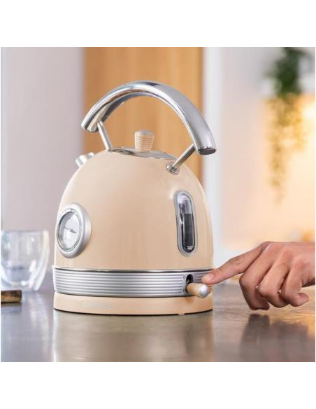CECOTEC - Chaleira Elétrica Thermosense 420 Vintage Light Bege 1485 – Jarros Elétricos – stockin.pt