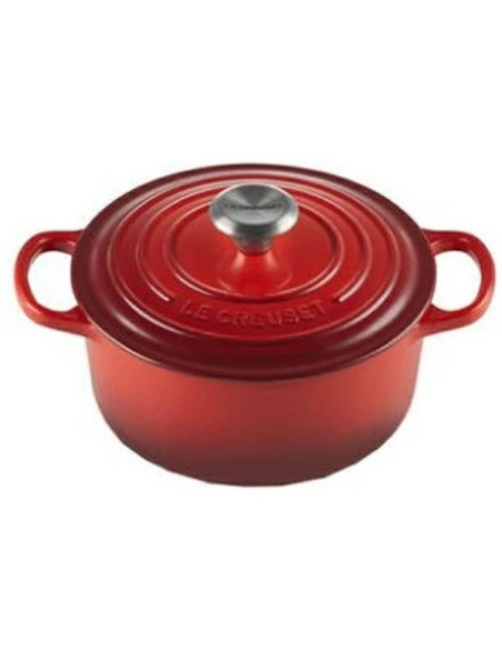 LE CREUSET - Cocotte Redonda Signature 20cm Cereja 21177200600430 – Ferro Fundido – stockin.pt