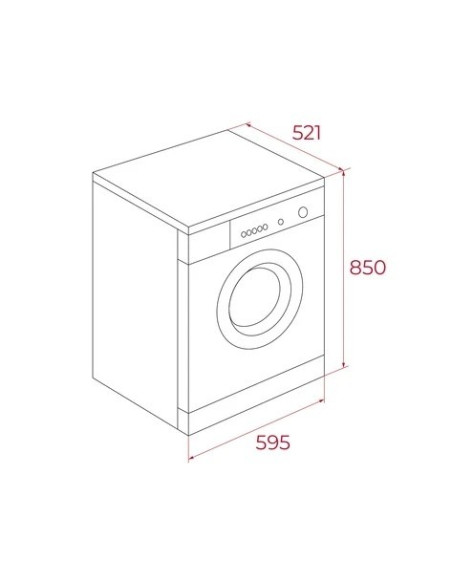 TEKA - Máq. Lavar Roupa WMK 70840 WH 113900016 – Lavar Roupa – stockin.pt