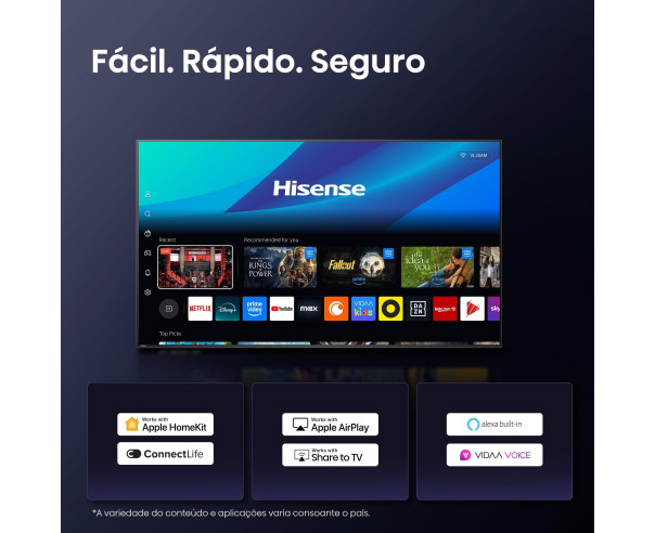 HISENSE - ULED Smart TV 55A7Q – 40 a 64 Polegadas – stockin.pt