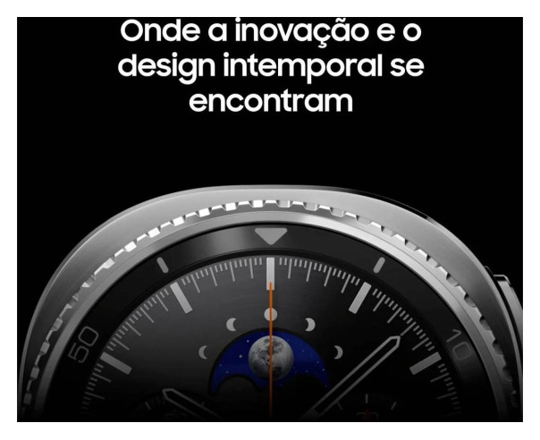 SAMSUNG - Galaxy Watch8 Classic 46mm BT Branco SM-L500NZWAEUB – SmartWatches – stockin.pt