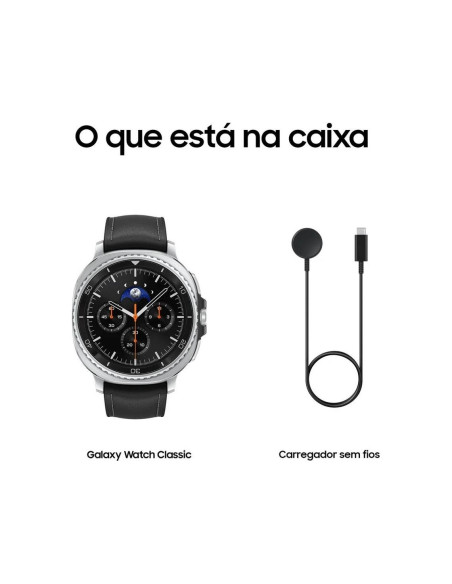 SAMSUNG - Galaxy Watch8 Classic 46mm LTE Preto SM-L505FZKAEUB – SmartWatches – stockin.pt