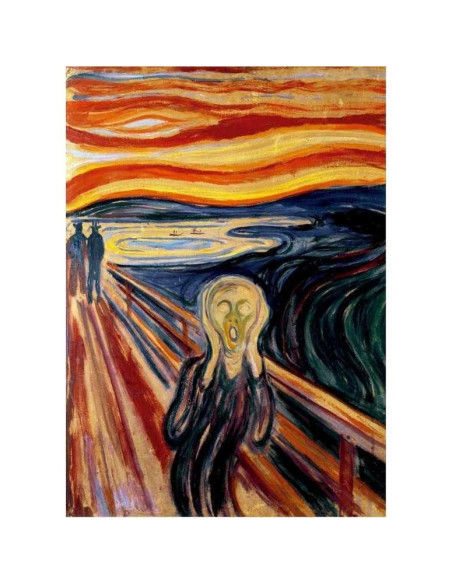 EDUCA- Puzzle 1000 O Grito, Edvard Munch 20308 – Adultos – stockin.pt