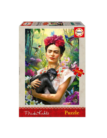 EDUCA - Puzzle 1000 O Jardim da Vida, Frida Kahlo 20176 – Adultos – stockin.pt