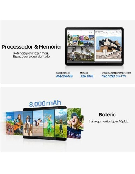 SAMSUNG - Galaxy Tab S10 Lite Wi-Fi 128GB Cinzento SM-X400NZAREUB – Tablets – stockin.pt