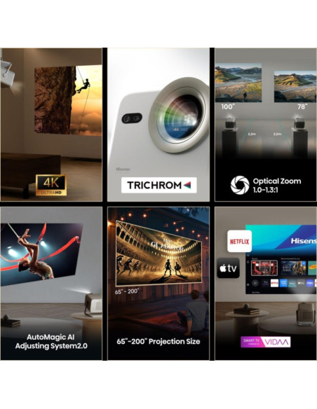 HISENSE - Projector Laser Mini M2 PRO – Projectores – stockin.pt