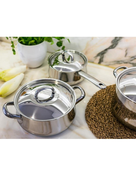 SILAMPOS - Conj. 9 Peças Low Cost Classic 637122CP0086 – Trens de Cozinha – stockin.pt