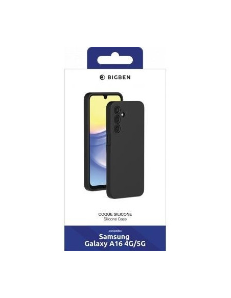 BIG BEN - Capa Galaxy A16 4G5G Silicone Soft Touch Black COVSOFTGA16B – Capas – stockin.pt