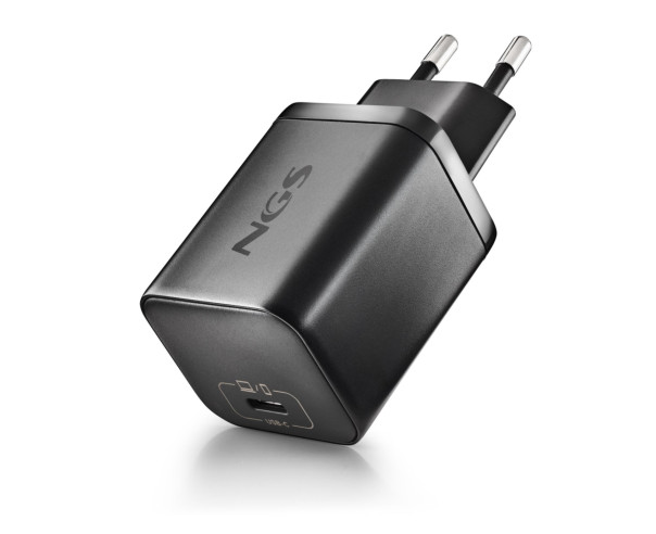 NGS - Carregador de Parede 65W com saída USB-C e cabo USB-C-USB-C de 1,5M BUD65W-C – Alimentação – stockin.pt