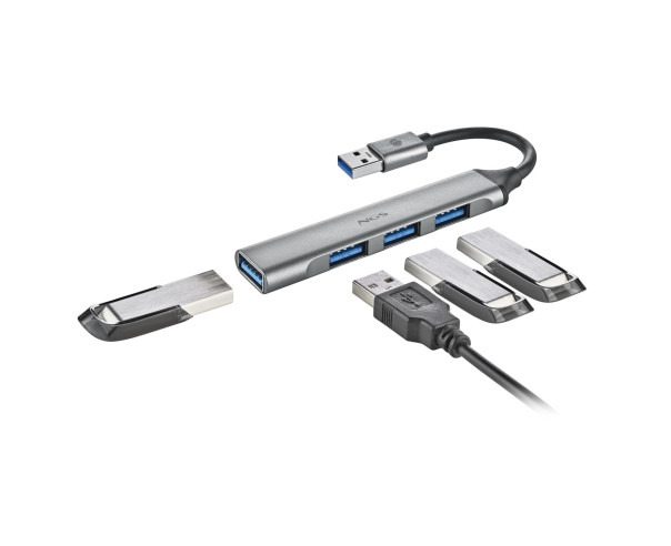 NGS - HUB 1 x USB 3.2 Gen 1 3 x USB2.0 IHUB4MICRO – Hubs USB – stockin.pt