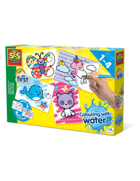 NINCO - Colorir Com Água - Animais S14454 – Didáticos – stockin.pt
