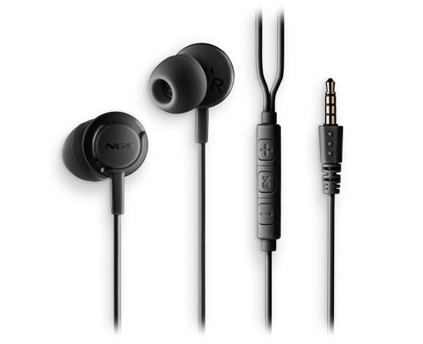 NGS - Auriculares com Microfone CROSSDRIFTBLACK – Auriculares – stockin.pt