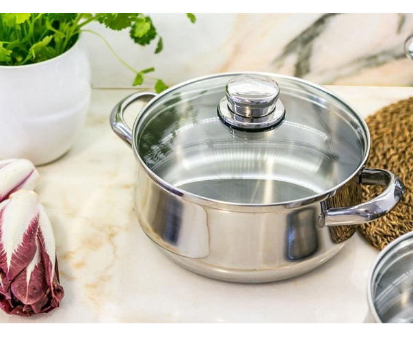SILAMPOS - Conj. 3 Peças Low Cost Classic Glass 637122V70520 – Trens de Cozinha – stockin.pt