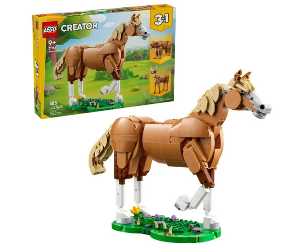 LEGO Cavalo Encantador 31166 – Creator 3in1 – stockin.pt