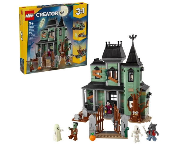 LEGO Mansão Assombrada 31167 – Creator 3in1 – stockin.pt